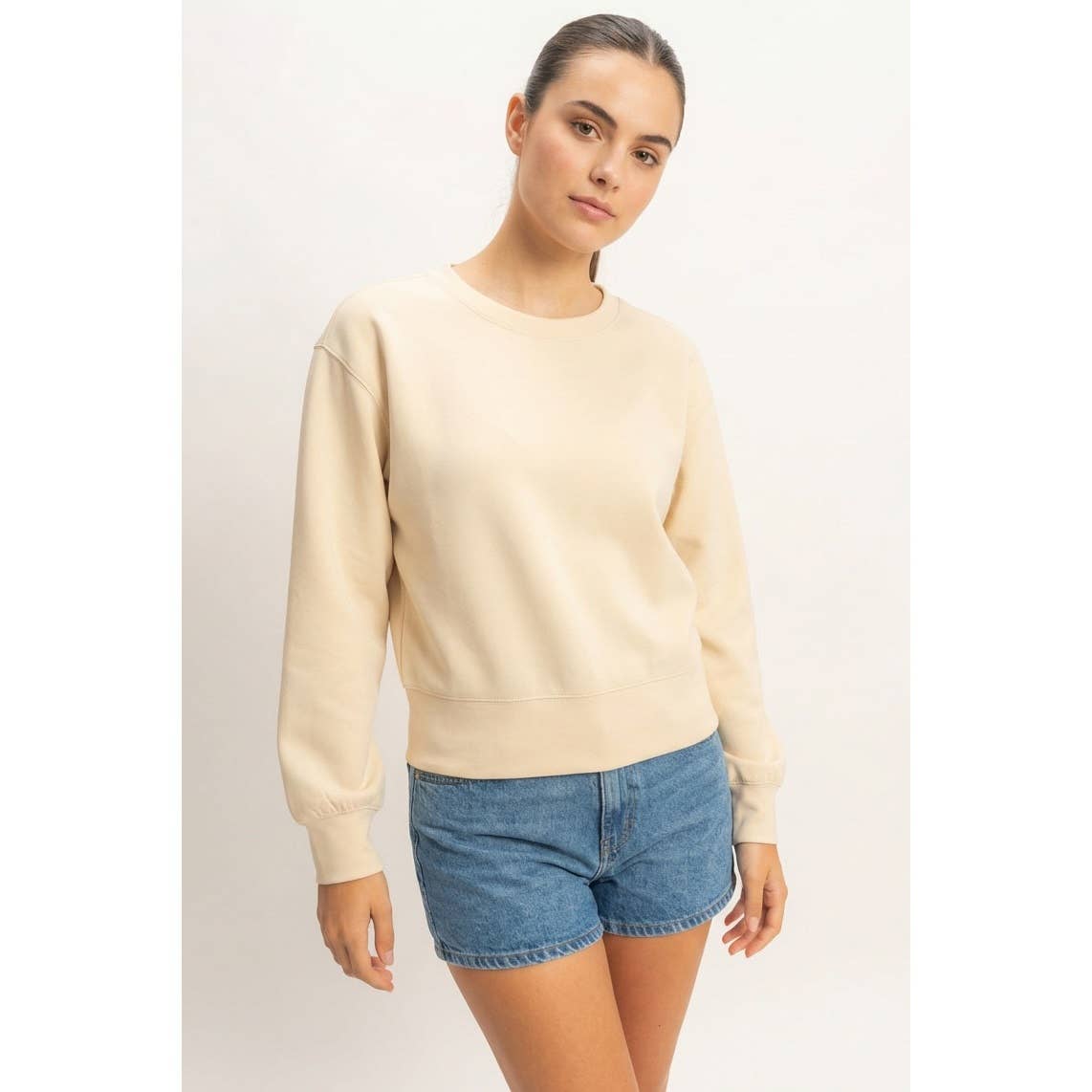 Relaxed Long Sleeve Sweatshirt boho clothing, festival outfit, hippie style apparel | Elevated Hippie