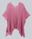 Tassel Detailed Crochet Tunic Cover Up – Boho Beach Kaftan boho clothing, festival outfit, hippie style apparel | Elevated Hippie