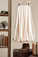 Solid Satin Skirt - The Elevated Hippie