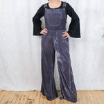 Velvet Flowy Wide Leg Boho Jumpsuit - The Elevated Hippie