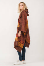 Hailey Hooded Ruana - The Elevated Hippie