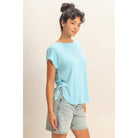 Relaxed Dolman Short Sleeve  Round Neck Top boho clothing, festival outfit, hippie style apparel | Elevated Hippie
