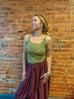 Embroidered Boho Crop Tank – Easy, Breezy, Bohemian - The Elevated Hippie