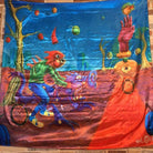 Bicyle Day Tapestry Art By Poskeone For Enlighten Clothing Co. - The Elevated Hippie