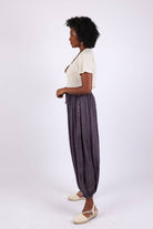 Stonewashed Harem Pants: Cuffed Hem (Fall Colors) boho clothing, festival outfit, hippie style apparel | Elevated Hippie