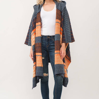 Hailey Hooded Ruana - The Elevated Hippie