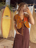 Mae Organic Cotton Velvet Vest - The Elevated Hippie