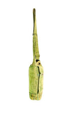 Cotton Crossbody Bottle Water Bag , Olive Green - The Elevated Hippie