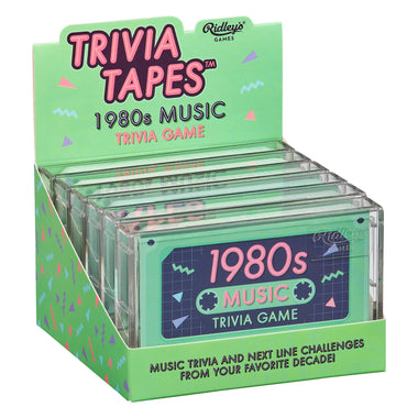 1980s Music Trivia Game CDU of 6 - The Elevated Hippie