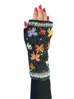 Boho Wool Fingerless Gloves - The Elevated Hippie