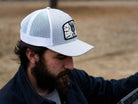 Caffiene & Gasoline -  Archie Trucker Hat boho clothing, festival outfit, hippie style apparel | Elevated Hippie
