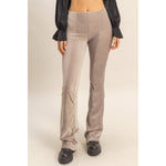 Striped Velour High-Rise Pants - The Elevated Hippie