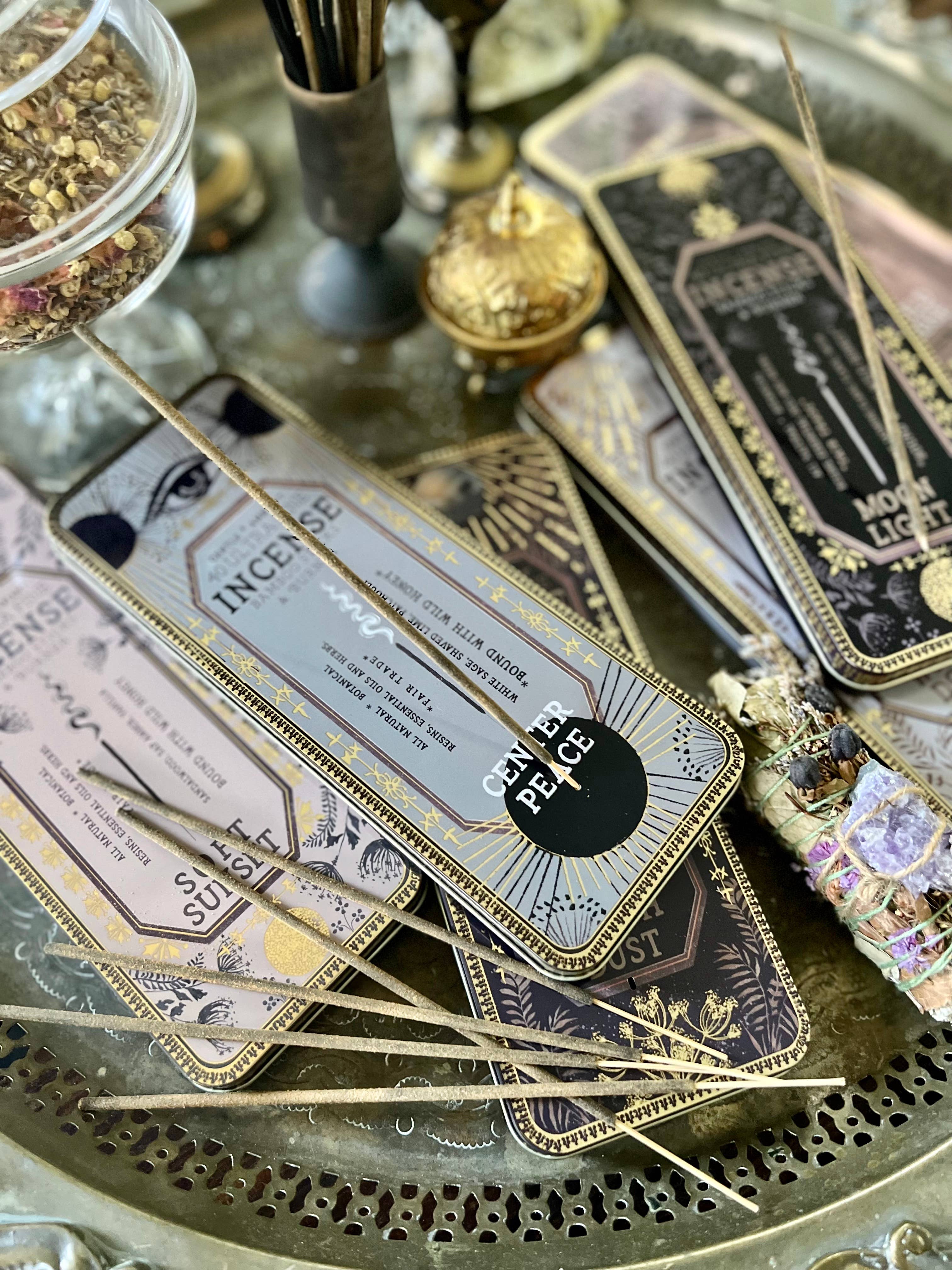 Center Peace 40 Stick Premium Incense boho clothing, festival outfit, hippie style apparel | Elevated Hippie