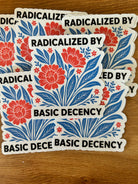 "Radicalized By Basic Decency" boho clothing, festival outfit, hippie style apparel | Elevated Hippie