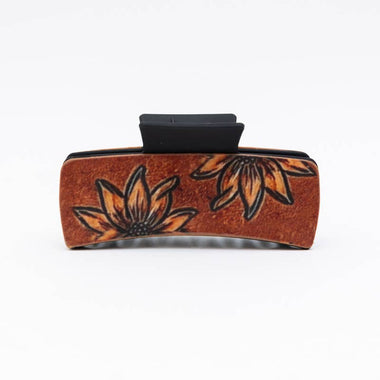 🌵 Western Bohemian Hair Claw Clips – Stylish and Unique