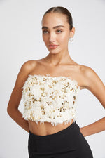 Feather Tube Top – Light as Air, Bold in Spirit - The Elevated Hippie