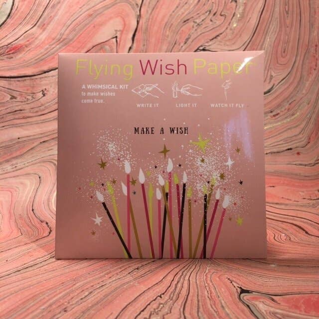 MAKE A WISH BIRTHDAY / Wish-Making Kit / 15 WISHING PAPERS™ - The Elevated Hippie