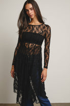 Sheer Lace Layering Dress - The Elevated Hippie