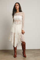 Sheer Lace Layering Dress - The Elevated Hippie