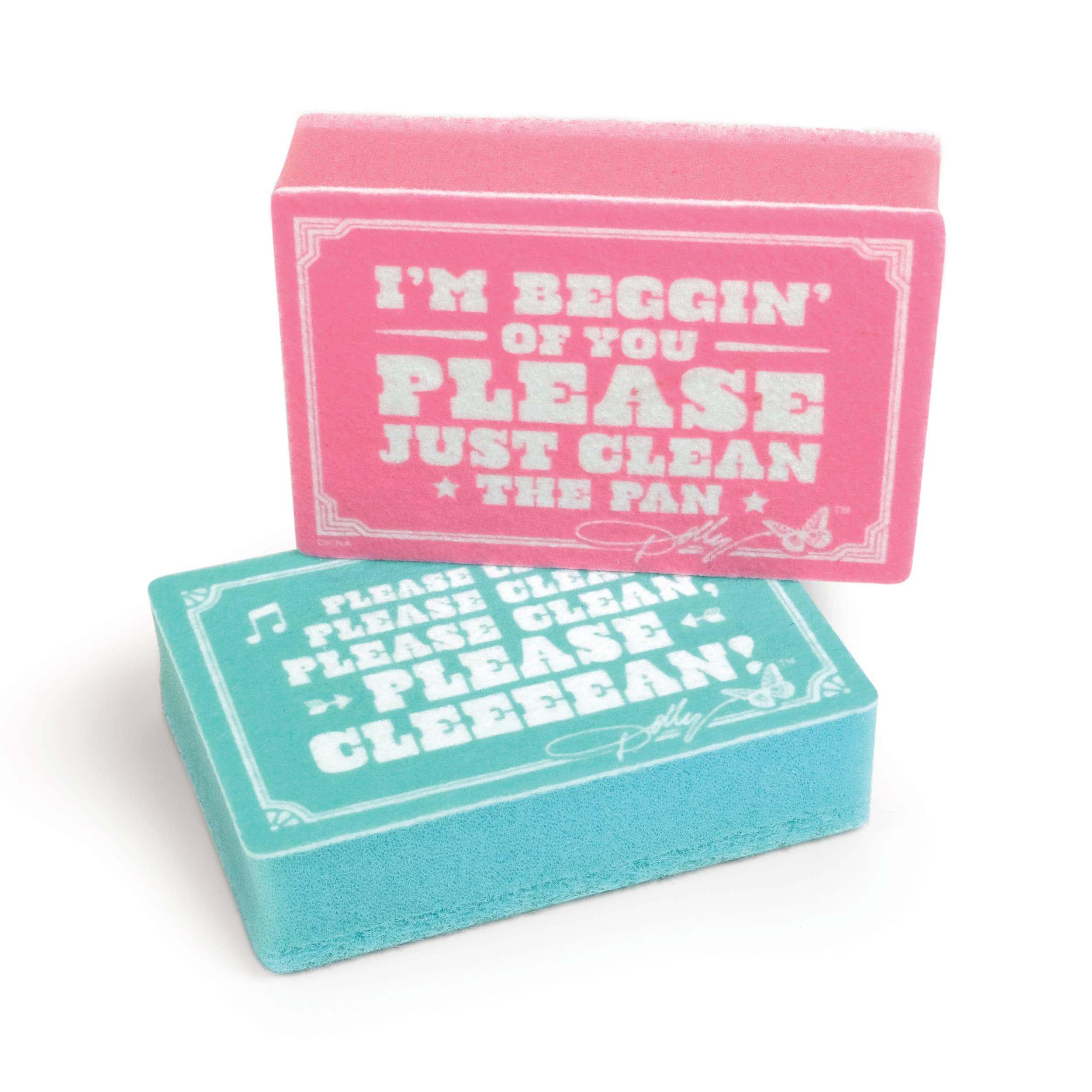 Dolly Parton Jolene Kitchen Sponges, Set of 2 - The Elevated Hippie