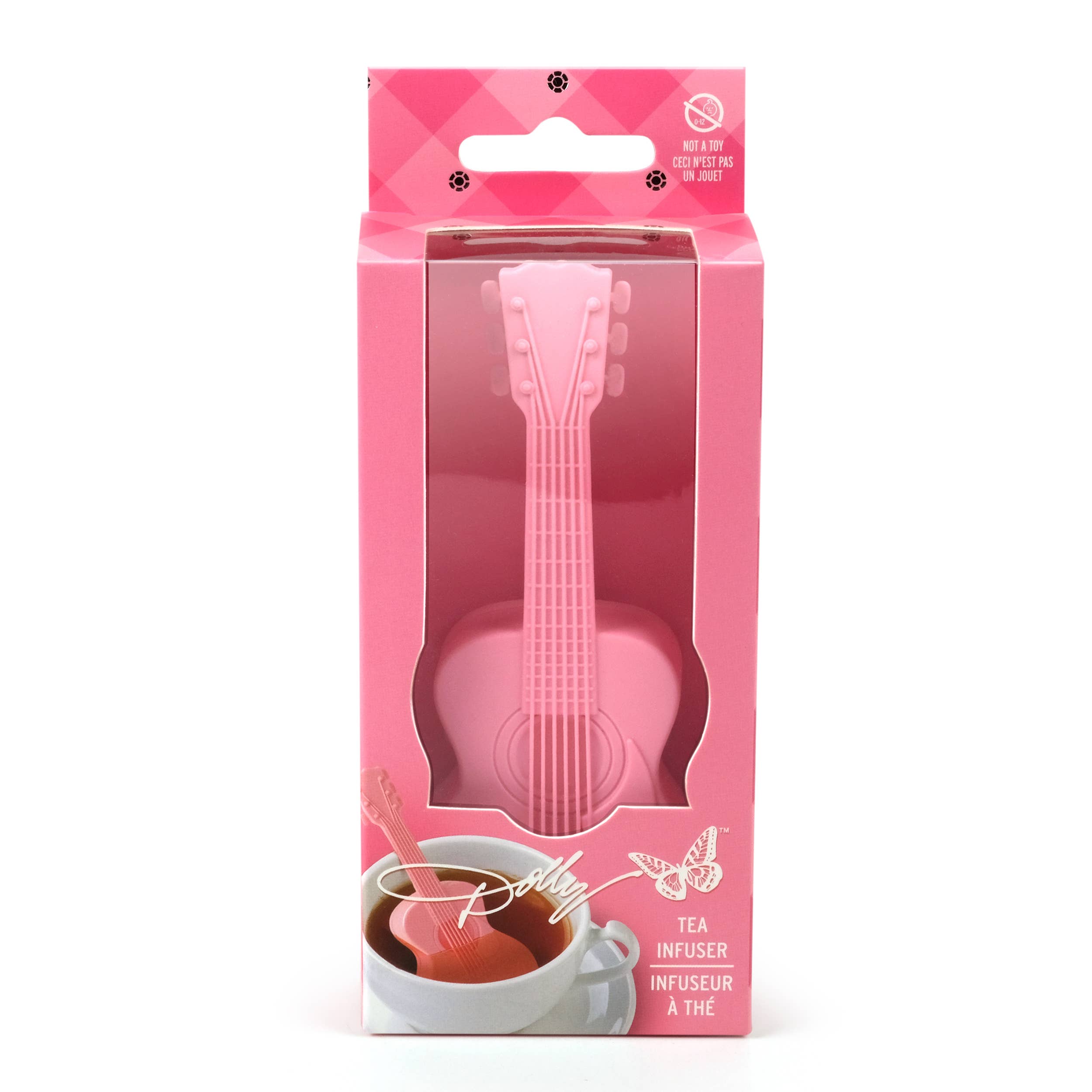 Dolly Parton Pink Guitar Tea Infuser - The Elevated Hippie