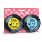 Dolly Parton Record Sponges, Set of 2, Parody Vinyl Designs - The Elevated Hippie