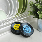Dolly Parton Record Sponges, Set of 2, Parody Vinyl Designs - The Elevated Hippie