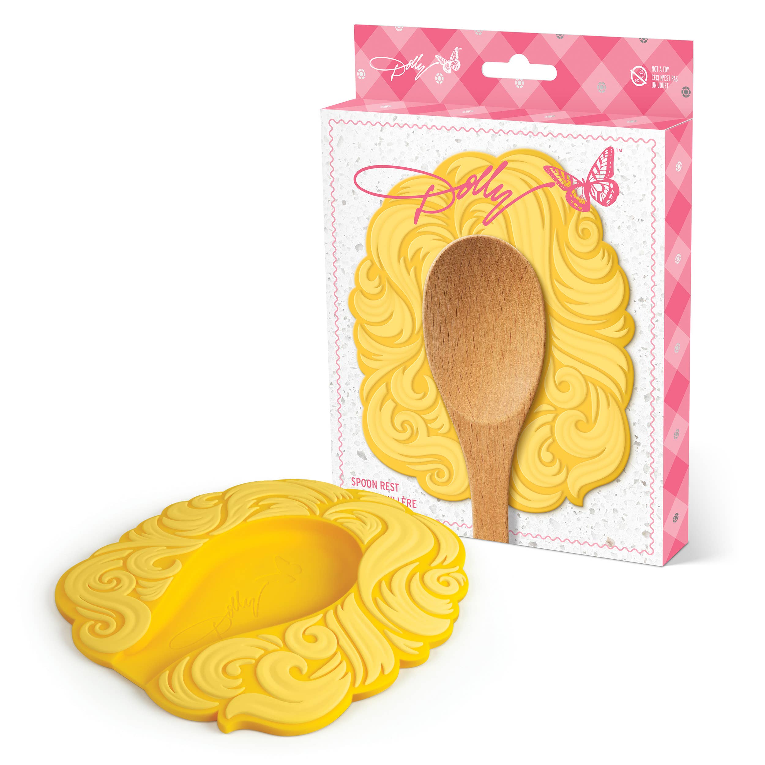 Dolly Parton Spoon Rest, Dolly-Inspired Big Hair Design - The Elevated Hippie
