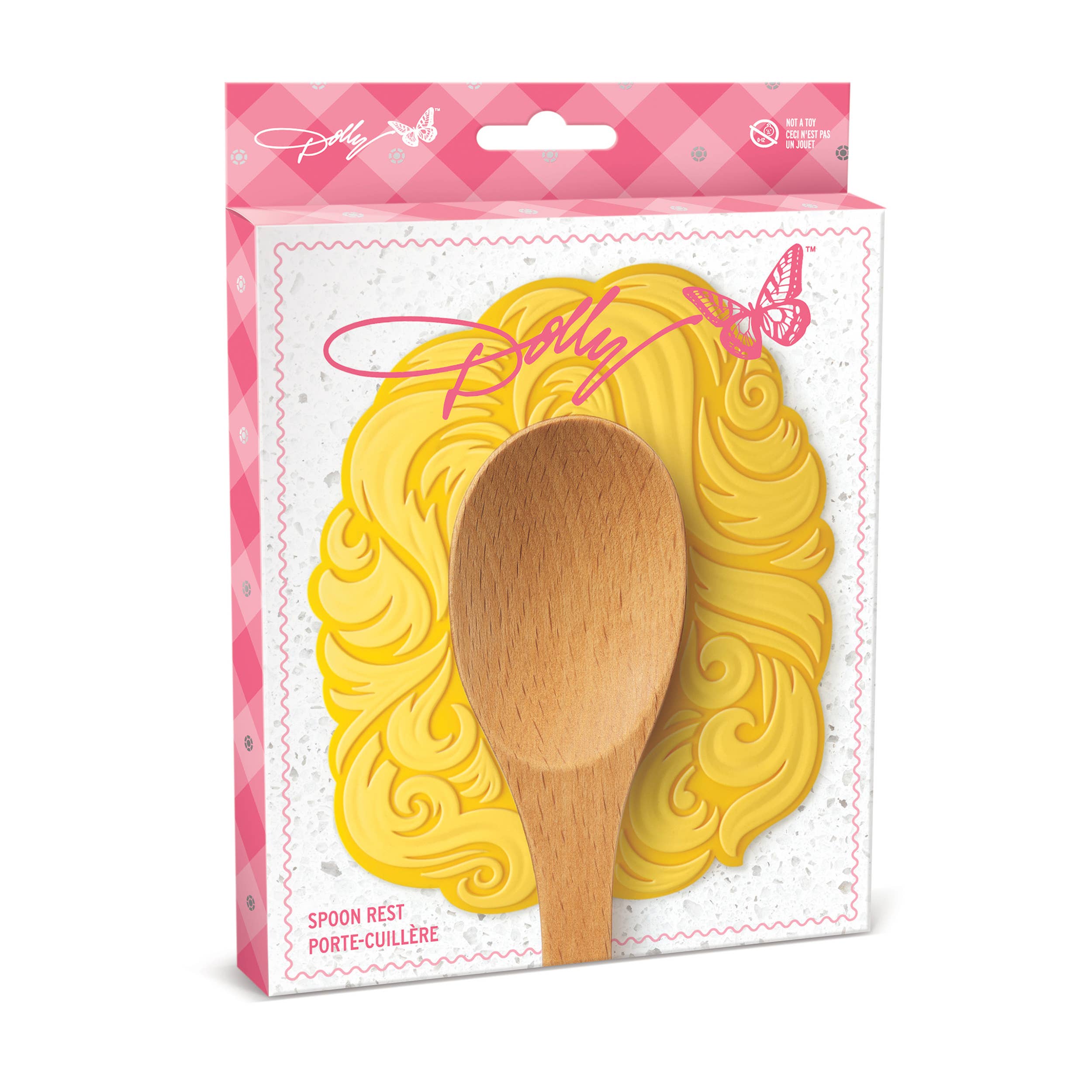 Dolly Parton Spoon Rest, Dolly-Inspired Big Hair Design - The Elevated Hippie