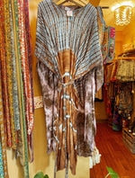 Gardenbelle Hand Dyed Tie Dye Kaftan – Effortless Flow, Soulful Color - The Elevated Hippie