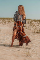 Gardenbelle Hand Dyed Tie Dye Kaftan – Effortless Flow, Soulful Color - The Elevated Hippie