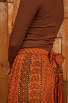 Silk Palazzo Hippie Pants, Elastic Tie Boho Chic Pant - The Elevated Hippie