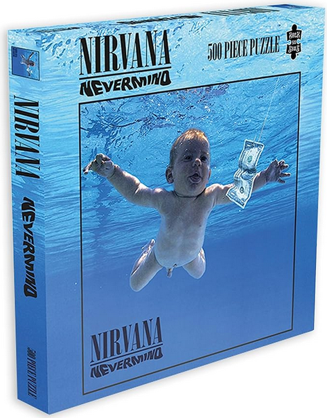 Nirvana Nevermind Album Cover  (500 Piece Jigsaw Puzzle) - The Elevated Hippie