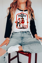 No Diggity Halloween Raglan - The Elevated Hippie