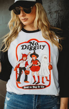 No Diggity Halloween Raglan - The Elevated Hippie