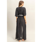 Tie-Front Lace Long Duster - The Elevated Hippie