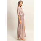 Tie-Front Lace Long Duster - The Elevated Hippie