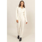 Button-Up Utility Jumpsuit - The Elevated Hippie
