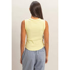 Seam Detail Tank Top - The Elevated Hippie