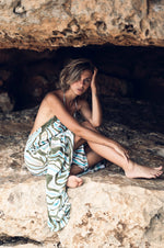 Ibiza Sequin-Embellished Bohemian Maxi Dress - The Elevated Hippie