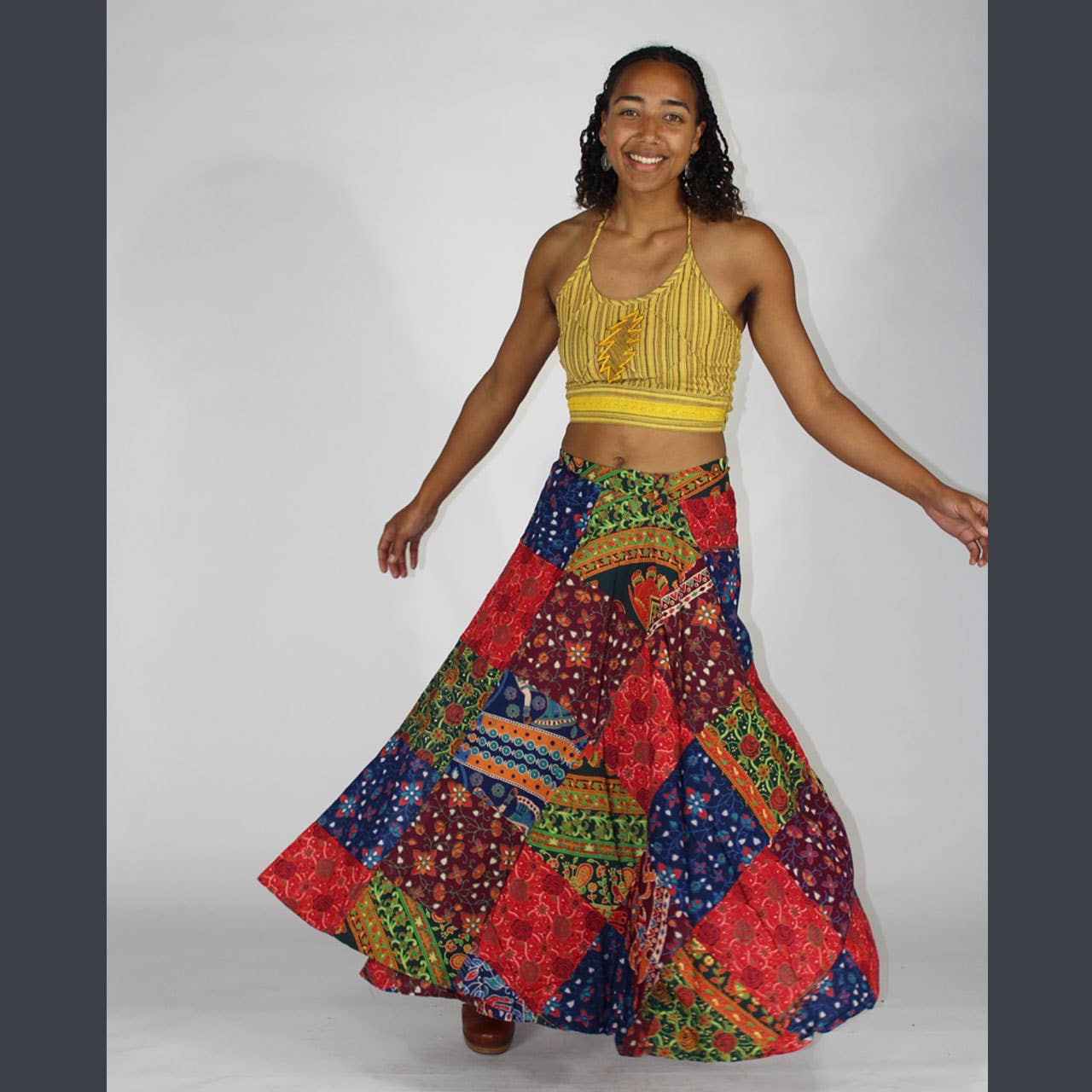 Caravan Dreams Maxi Wrap Skirt – Wander Wrapped in Magic - The Elevated Hippie