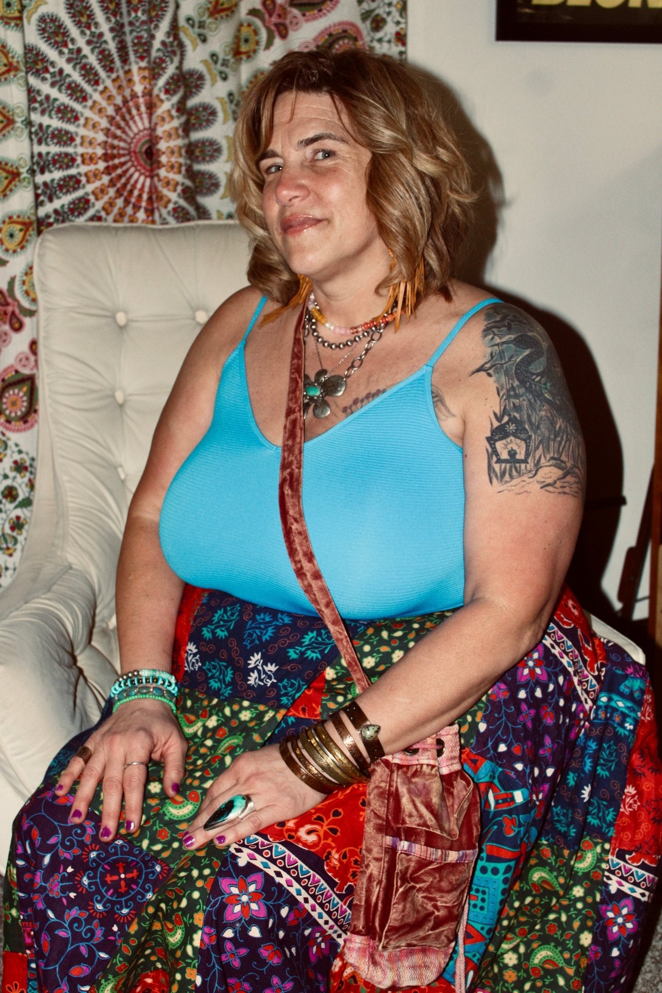 Caravan Dreams Maxi Wrap Skirt – Wander Wrapped in Magic - The Elevated Hippie