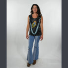 Boho Hippie Grateful Dead Tie Dye Top - The Elevated Hippie