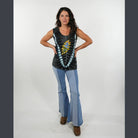 Boho Hippie Grateful Dead Tie Dye Top - The Elevated Hippie