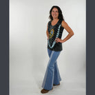 Boho Hippie Grateful Dead Tie Dye Top - The Elevated Hippie