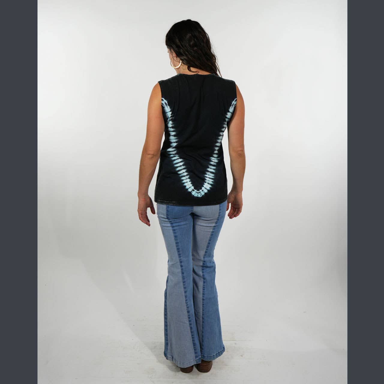 Boho Hippie Grateful Dead Tie Dye Top - The Elevated Hippie