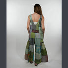 Hippie Boho Patchwork Cotton Jumper with Outer Pockets - The Elevated Hippie