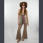 Boho Hippie Adjustable Strap Patchwork Fairy Top - The Elevated Hippie