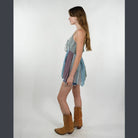Boho Hippie Adjustable Strap Patchwork Fairy Top - The Elevated Hippie
