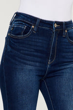 Kancan High Rise Frayed Ankle Skinny Jeans – Effortless Edge with a Boho Vibe - The Elevated Hippie